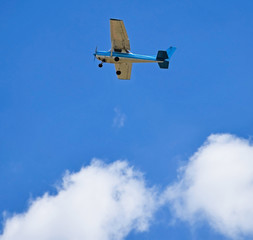 Flying with a little sport airplane