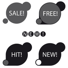 Stickers sale free new hit label