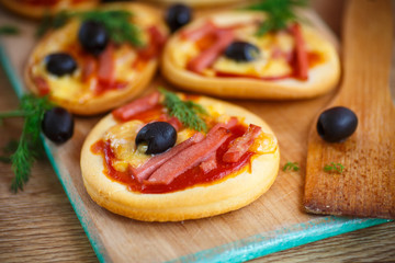 mini pizza