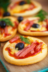 mini pizza