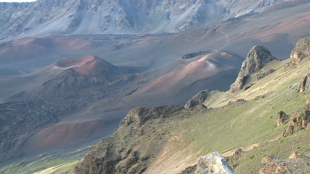 Haleakala National Park Crater Volcano Time Lapse