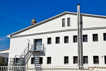 Old warehouse building
