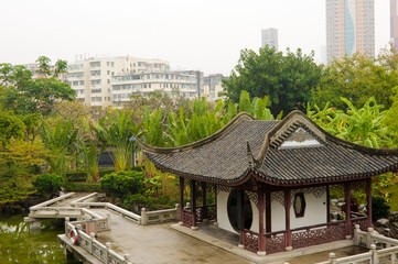 Chinese temple in Hong Kong