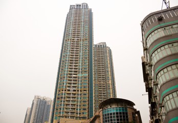 Fototapeta na wymiar Hong Kong apartment