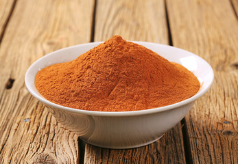 Ground cinnamon
