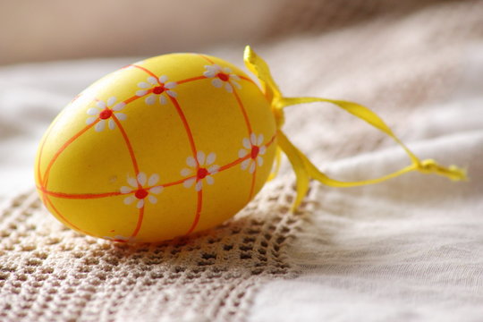 Yellow Easter egg