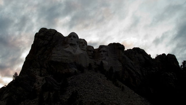 Time Lapse of Mount Rushmore 