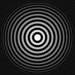 Concentric rings. Abstract circles texture.