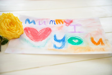 Drawing from Child for Mummy