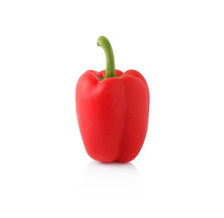 Sweet pepper isolated on white background