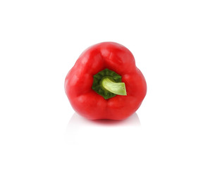 Sweet pepper isolated on  white background