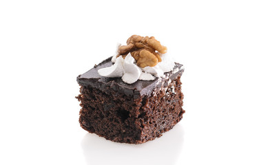 Fresh and Sweet Dessert Cakes Isolated