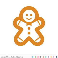 Sticker Icon - Vector file includes all colors