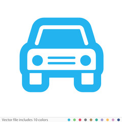 Sticker Icon - Vector file includes all colors