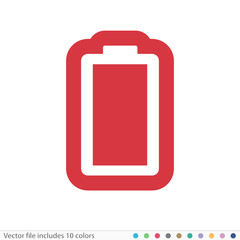 Sticker Icon - Vector file includes all colors