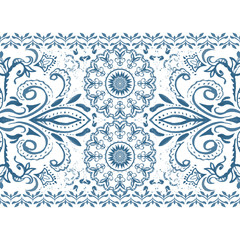 Seamless watercolor pattern for textile