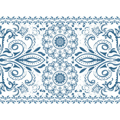 Seamless watercolor pattern for textile