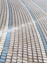 abstraction on the sidewalk