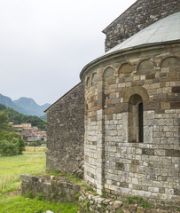 Fototapeta na wymiar Codiponte (Tuscany), medieval church