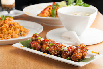 Variety of Thai Food Dishes