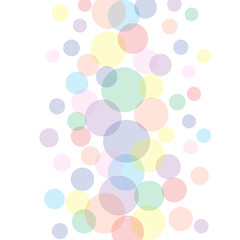 Floating Pastel Bubbles