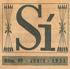 Sí, boletín de información, Guardia de Franco, prensa antigua