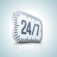 24/7 button