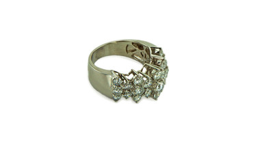 Ring isolated on a white background