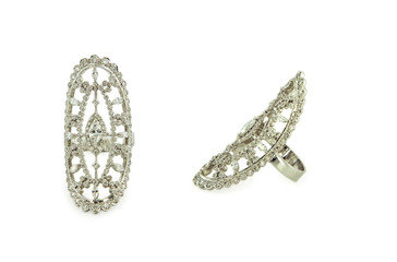 Ring isolated on a white background