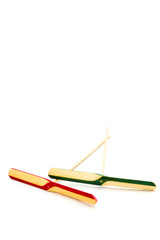  Bamboo-copter, or bamboo dragonfly, a japanese traditional toy