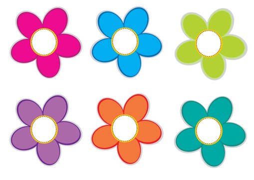 Fototapeta kwiatki,ikony