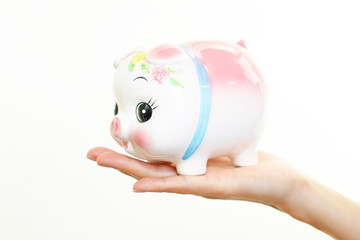 かわいい貯金箱