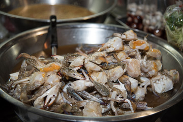 Pickled crab