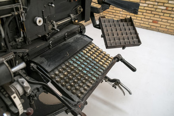 Linotype machine