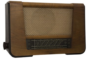 Old retro radio