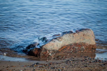 Steine am Ostseestrand