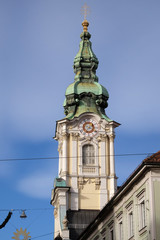 Fototapeta premium Parish Church of the Holy Blood in Graz, Styria, Austria 