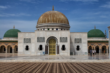 Mausoleum of Habib Bourguiba in Monastir, Tunisia
