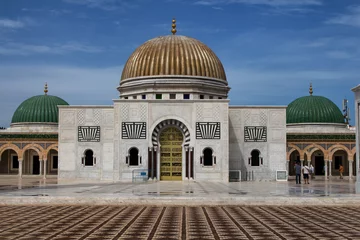 Fototapeten Mausoleum von Habib Bourguiba in Monastir, Tunesien © yassmin