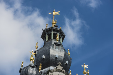 Fototapeta na wymiar The Belfry of Mons, Belgium