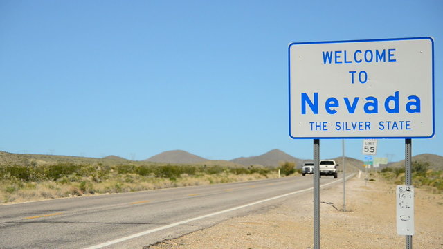 California Nevada State Border