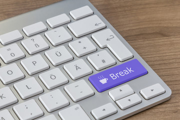 Break on modern Keyboard