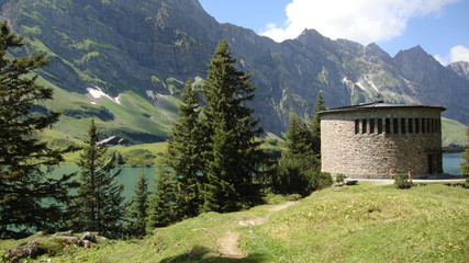 chapel on the Trübsee