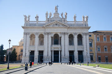 Fototapeta na wymiar Basilica di San Giovanni in Laterano