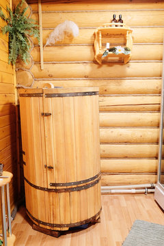 Mini phyto sauna - Cedar barrel
