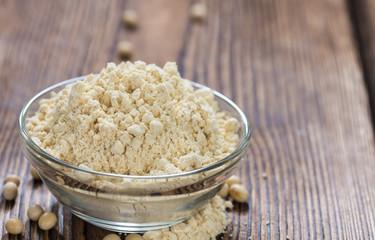 Heap of Soy Flour