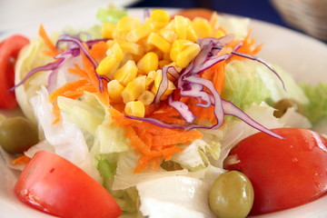 Salad with tuna fish