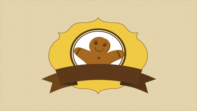 Happy cookie, Video Animation. HD 1080