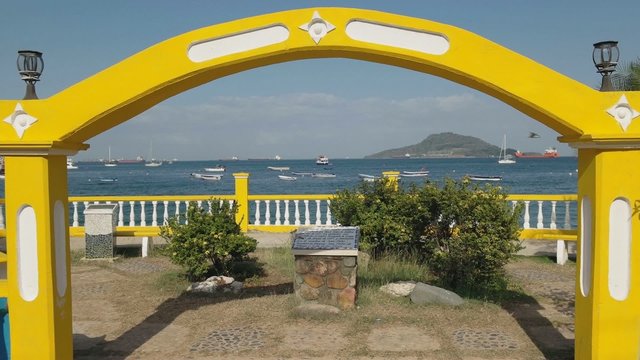 Isla Taboga Panama Central America View Of Sea And Boats