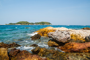 Pattaya beach in Koh Larn Thailand 